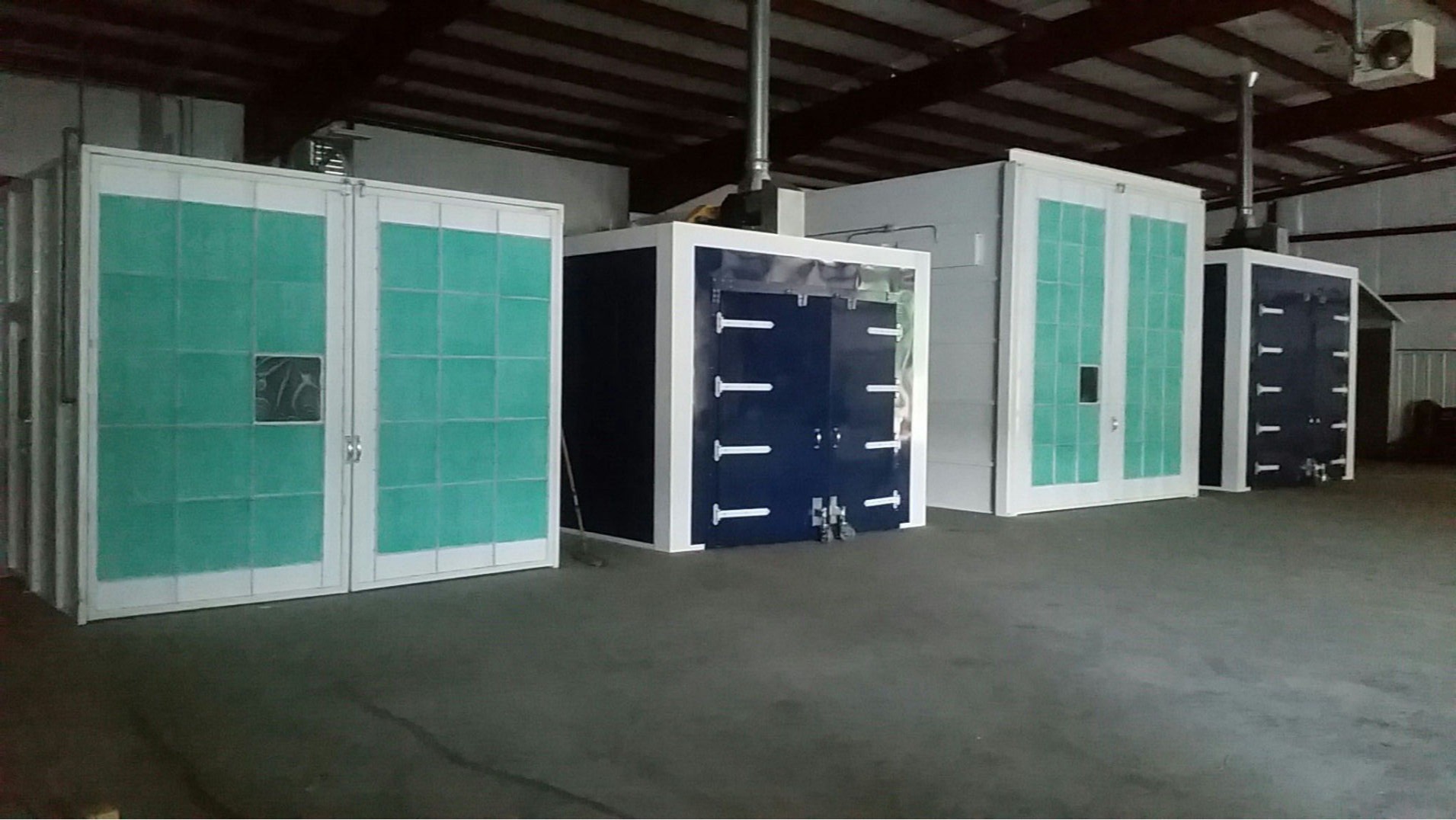 Spray Booths and Ovens